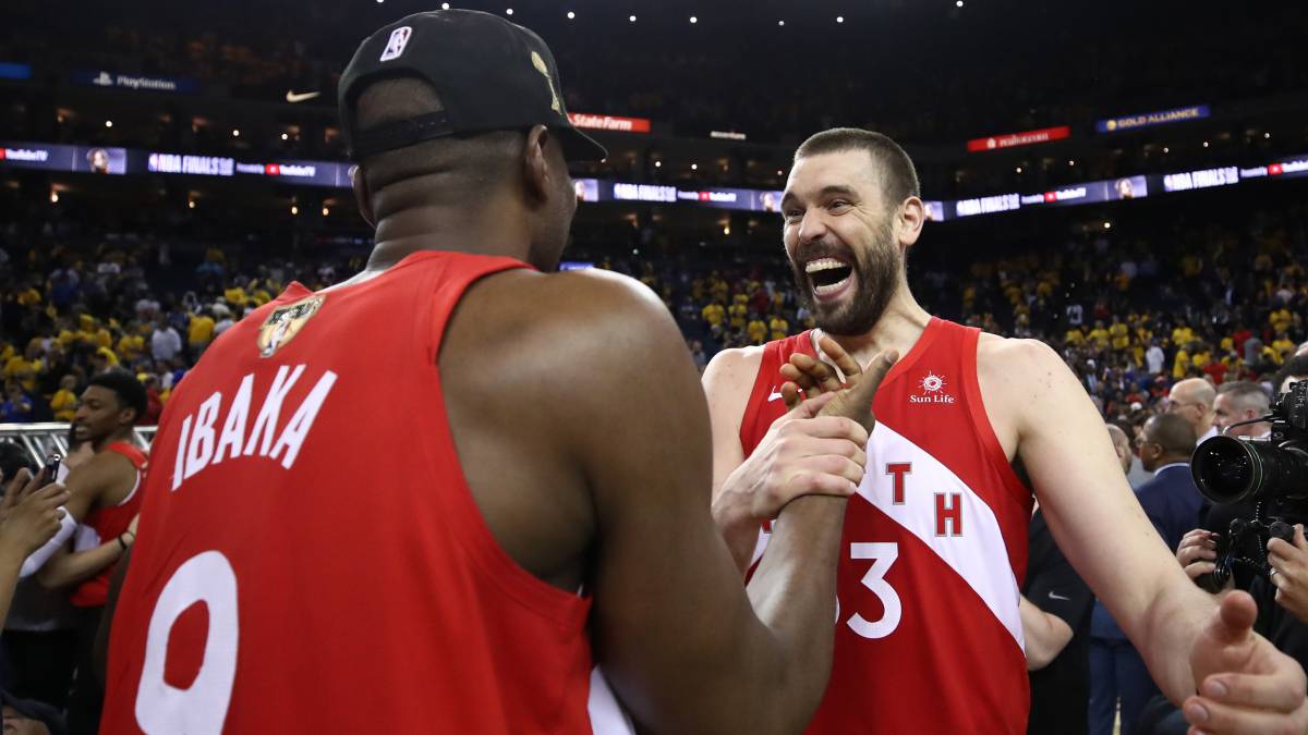 Marc Gasol y Serge Ibaka