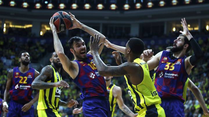 Oriola y Mirotic, ante el Fenerbahçe.