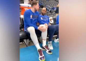 Doncic rinde homenaje a las víctimas del accidente de Kobe