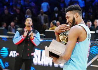 Derrick Jones JR: el 'modo avión' y zapatillas de la Patrulla Canina