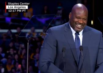 Shaq hace reír a todo el funeral de Kobe con genial anécdota