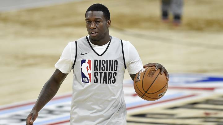 Kendrick Nunn durante el Rising Stars Game de la NBA