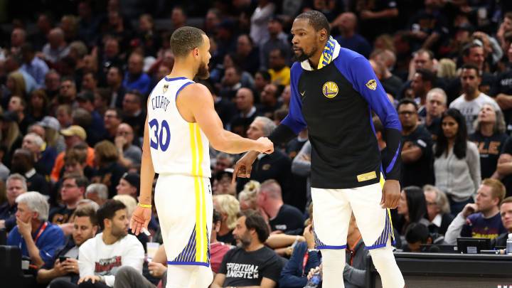 Stephen Curry y Kevin Durant