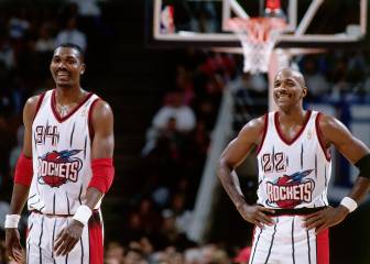 Houston no quiso el 'big three' total: Jordan-Olajuwon-Drexler