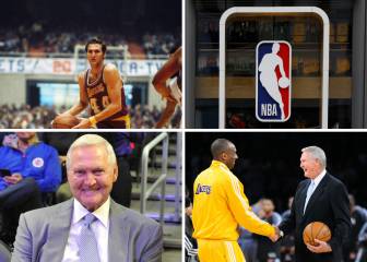 Jerry West: el logo de la NBA que dormía con una pistola