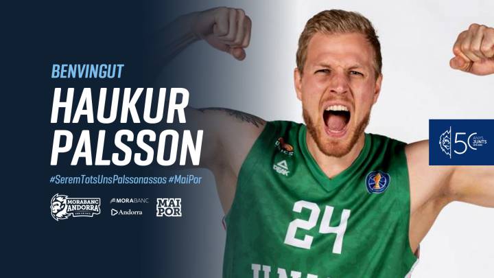 Haukur Palsson vuelve a la ACB: jugará en el MoraBanc Andorra