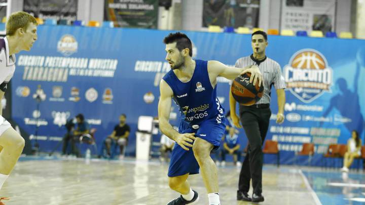 Bruno Fitipaldo, con el San Pablo Burgos.