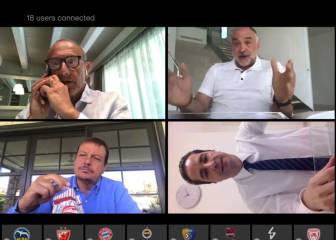 Messina, Laso, Saras... en 'Zoom':
