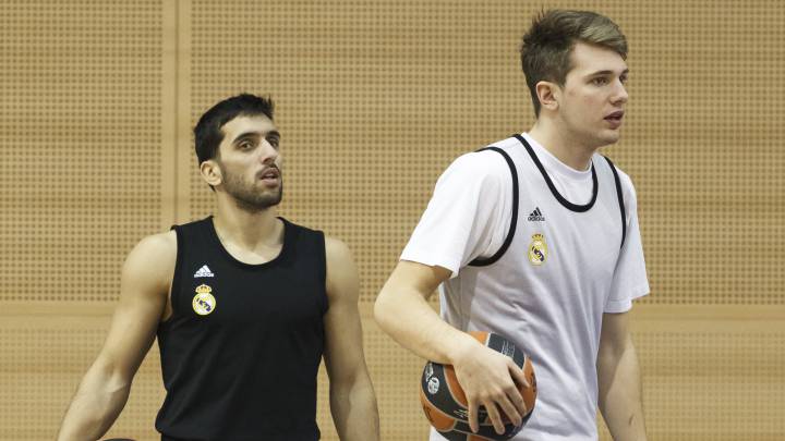 Facu Campazzo y Luka Doncic