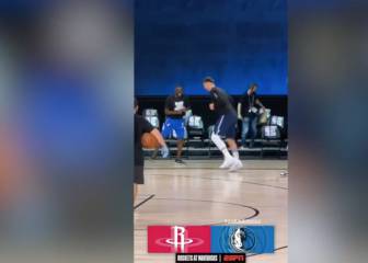 Doncic revienta Instagram con este peculiar baile: hasta los del cuerpo técnico se animaron...
