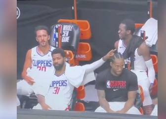 Toneladas de Gifs en camino: la reacción de Kawhi tras una broma de un compañero