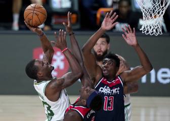 Los suplentes de los Celtics caen ante los redimidos Wizards