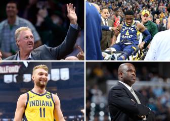 Mala suerte, lesiones y la esperanza Sabonis... El frenazo de los Pacers post Larry Bird