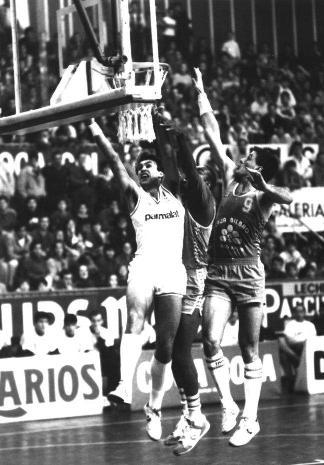 Biriukov, con el Real Madrid.