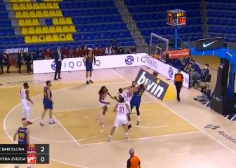 Como no le cubras hasta la punta de los dedos te la arma: canastón de película de Mirotic