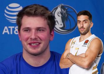Doncic, muy gráfico para definir la defensa de Campazzo