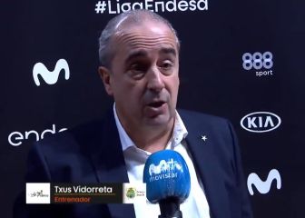 Vidorreta carga duramente contra Laso y su banquillo tras perder