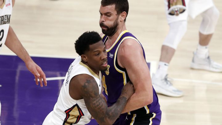 Davis: "Marc Gasol como ancla nos hace mejores en defensa"