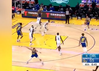 La jugada que demuestra la confianza que tiene Curry