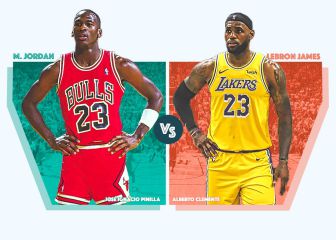 Michael Jordan o LeBron James: ¿con cuál te quedas?