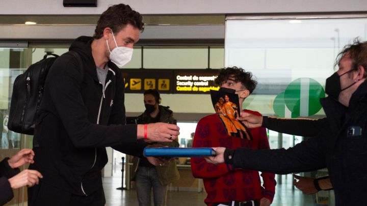 Pau Gasol ya está en Barcelona