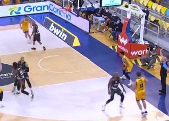 Te quedas sin tiempo, todos cubiertos y te inventas esto: genialidad del Gran Canaria