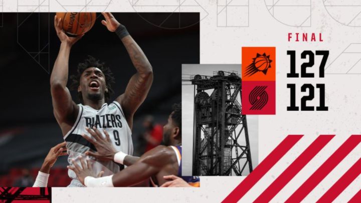 Phoenix sigue sumando en el Oeste ante Portland. Atlanta gana por la mínima a los Raptors. Además, victorias de Hornets, Heat, Sixers, Bucks y Kings.