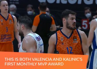 Las acciones que llevaron a Kalinic a ser MVP en febrero