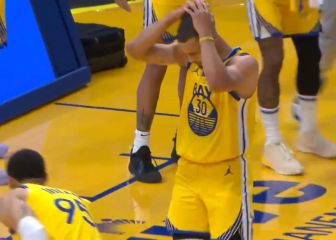 ¡Curry perdió una pelota insólita, pero su rival hizo algo peor!