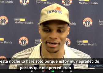 Westbrook al pasar a la historia: