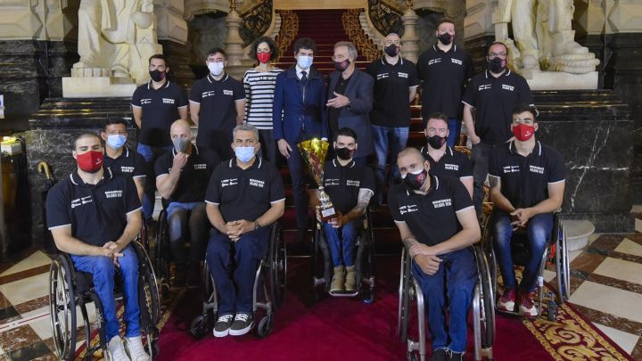 Recepciones institucionales al Bidaideak BSR por el título