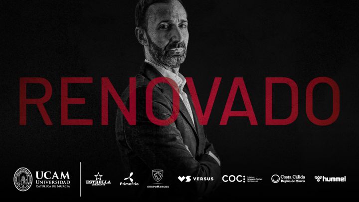 Sito Alonso renueva con el UCAM Murcia hasta 2022