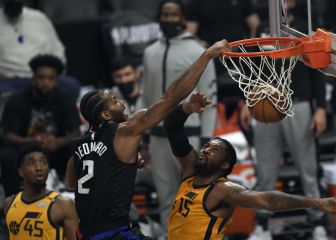 La entente Leonard-George barre otra vez a estos Jazz de Mitchell