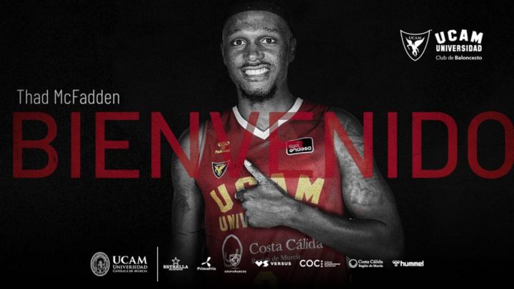 McFadden ficha por el UCAM Murcia por dos temporadas