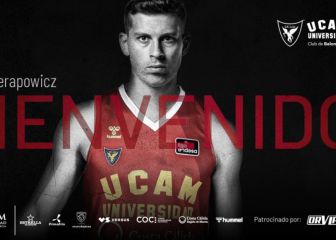 El UCAM ficha al alero sueco Czerapowicz, del Obradoiro