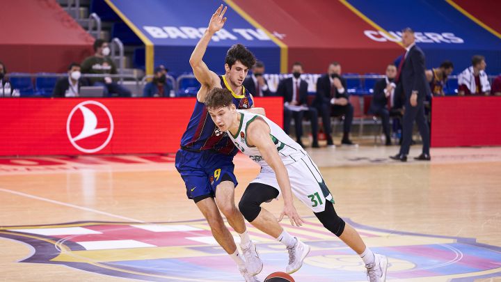 El joven Rokas Jokubaitis llega al Barça por petición expresa de Sarunas Jasikevicius. Procedente del Zalgiris, es una de las promesas de Europa.