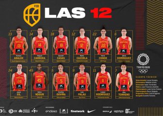 La lista final de Mondelo: las 12 jugadoras que irán a Tokio