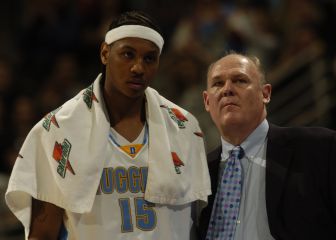 George Karl atiza a Carmelo