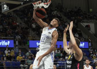 Tavares: “No me acordaba de que no le podía decir cosas a los árbitros”