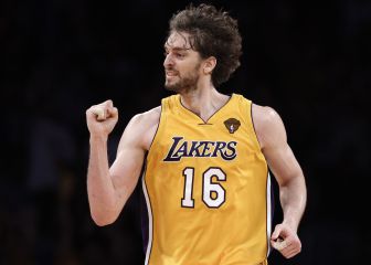 ¡Bombazo! La camiseta de Pau colgará en lo alto del Staples