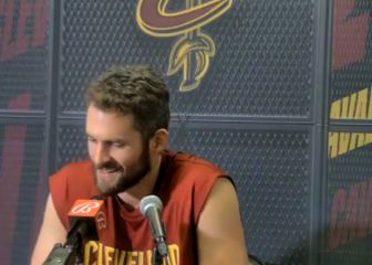 Kevin Love se mofa de la bronca Ricky-Campazzo