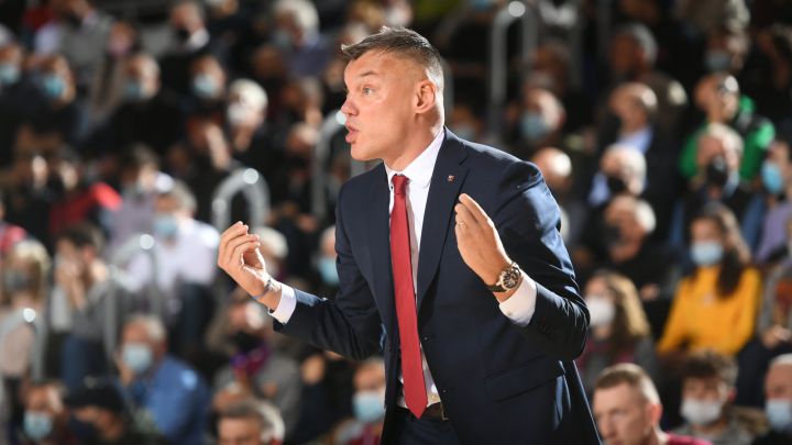 El entrenador del Barcelona, Sarunas Jasikevicius, valora la victoria de su equipo ante el Burgos, en la 11ª jornada de la Liga Endesa 2021-22.