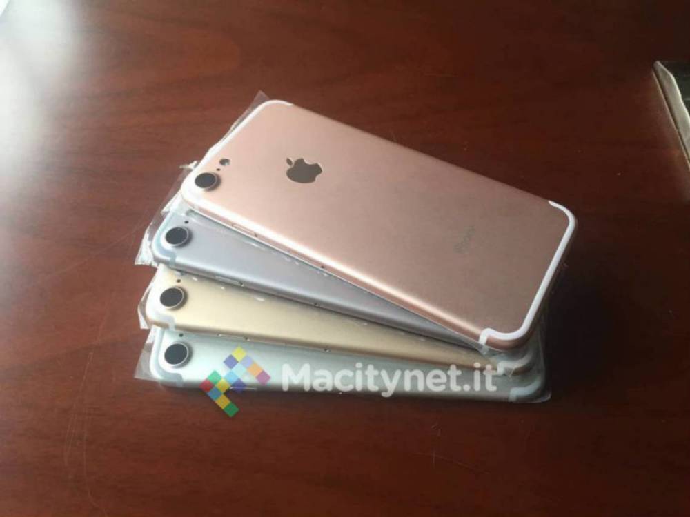 Filtran la gama de colores del iPhone 7 y descartan el tono negro