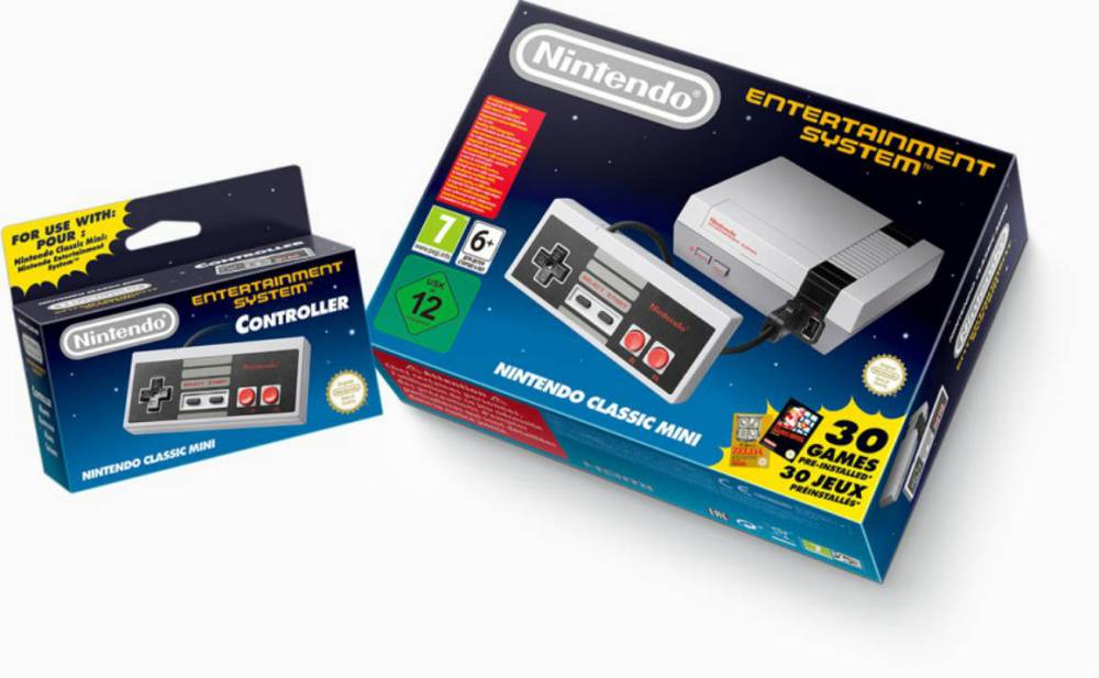 Revive la magia de la mítica NES con la consola Nintendo Classic Mini