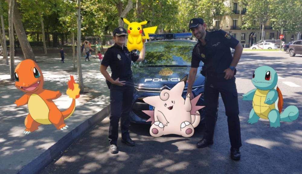 Así es el primer escuadrón de policía anti-Pokémon GO