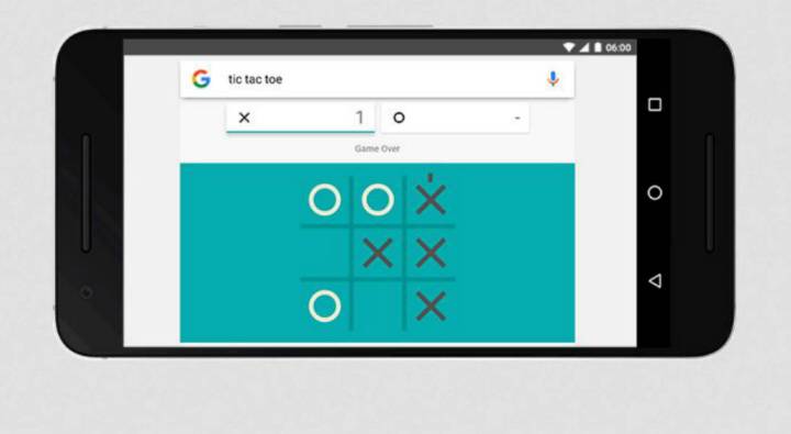 Cómo activar el Solitario y Tres en Raya secreto de Google