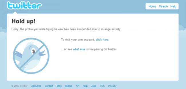 Bloqueando a un trol de Twitter