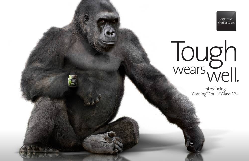 Tu próximo smartwatch será más resistente con el nuevo Gorilla Glass SR+