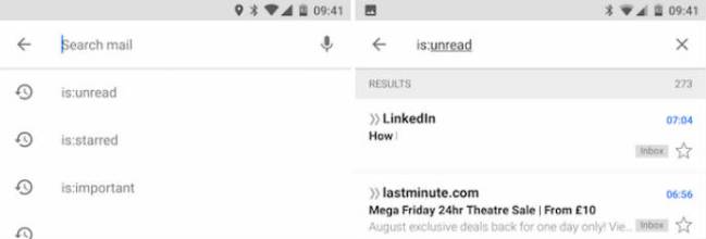 Comandos para busquedas dentro de Gmail