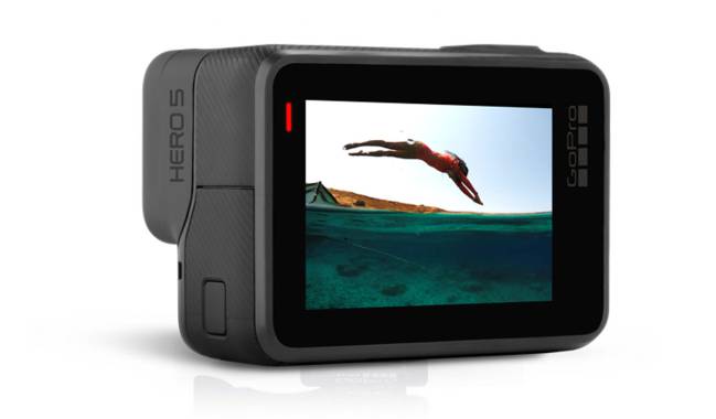 GoPro Hero 5 Black trasera